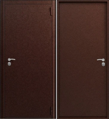 Дверь O-120 медь антик - медь антик